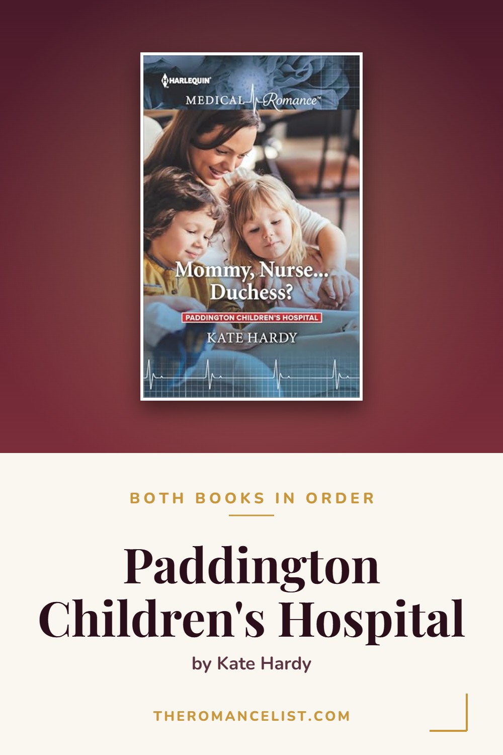 Paddington Children's Hospital by Kate Hardy — books in order
