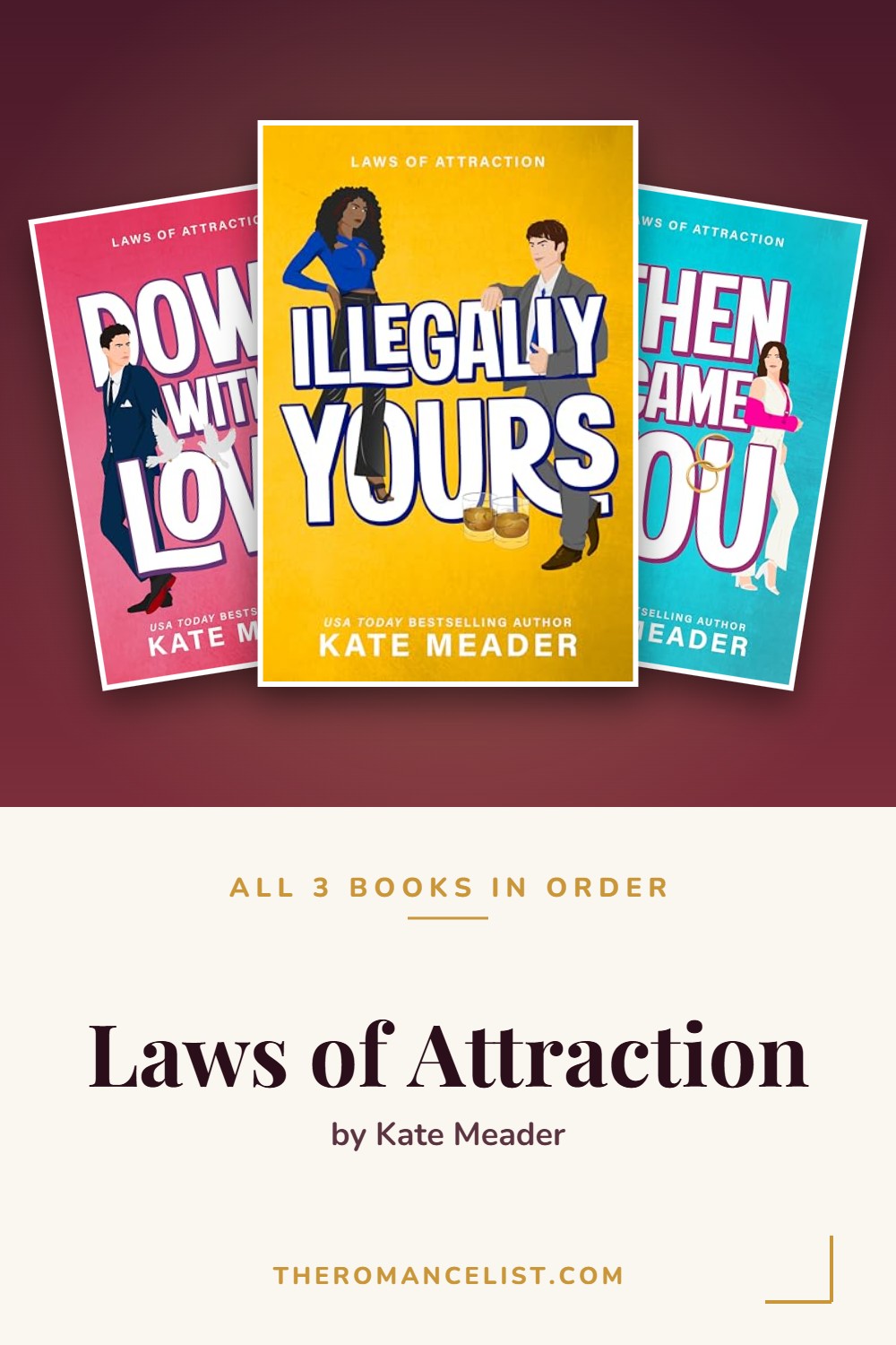 Laws of Attraction by Kate Meader — books in order