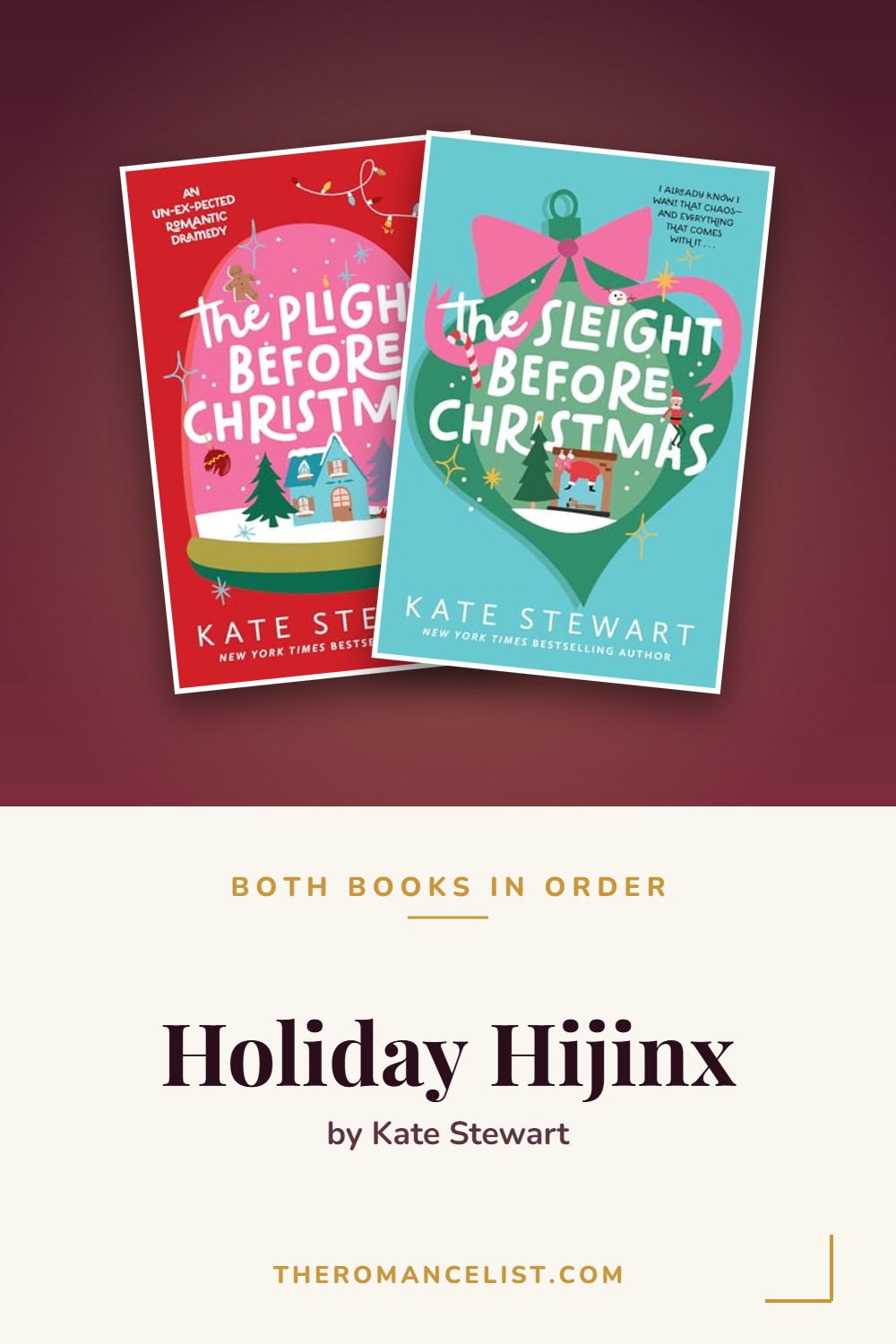 Holiday Hijinx by Kate Stewart — books in order