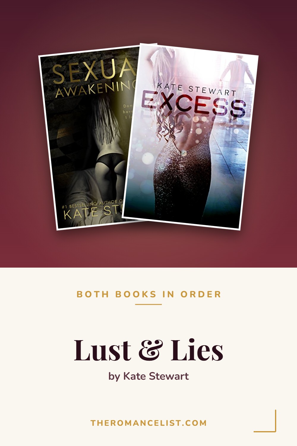 Lust & Lies by Kate Stewart — books in order