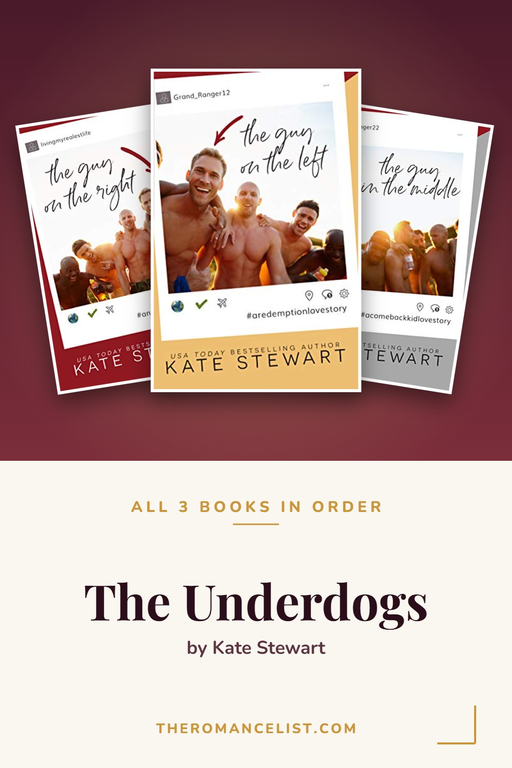 The Underdogs by Kate Stewart — books in order