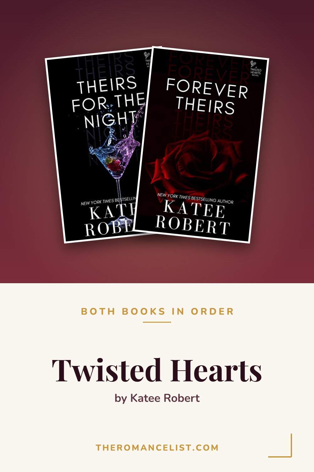 Twisted Hearts by Katee Robert — books in order