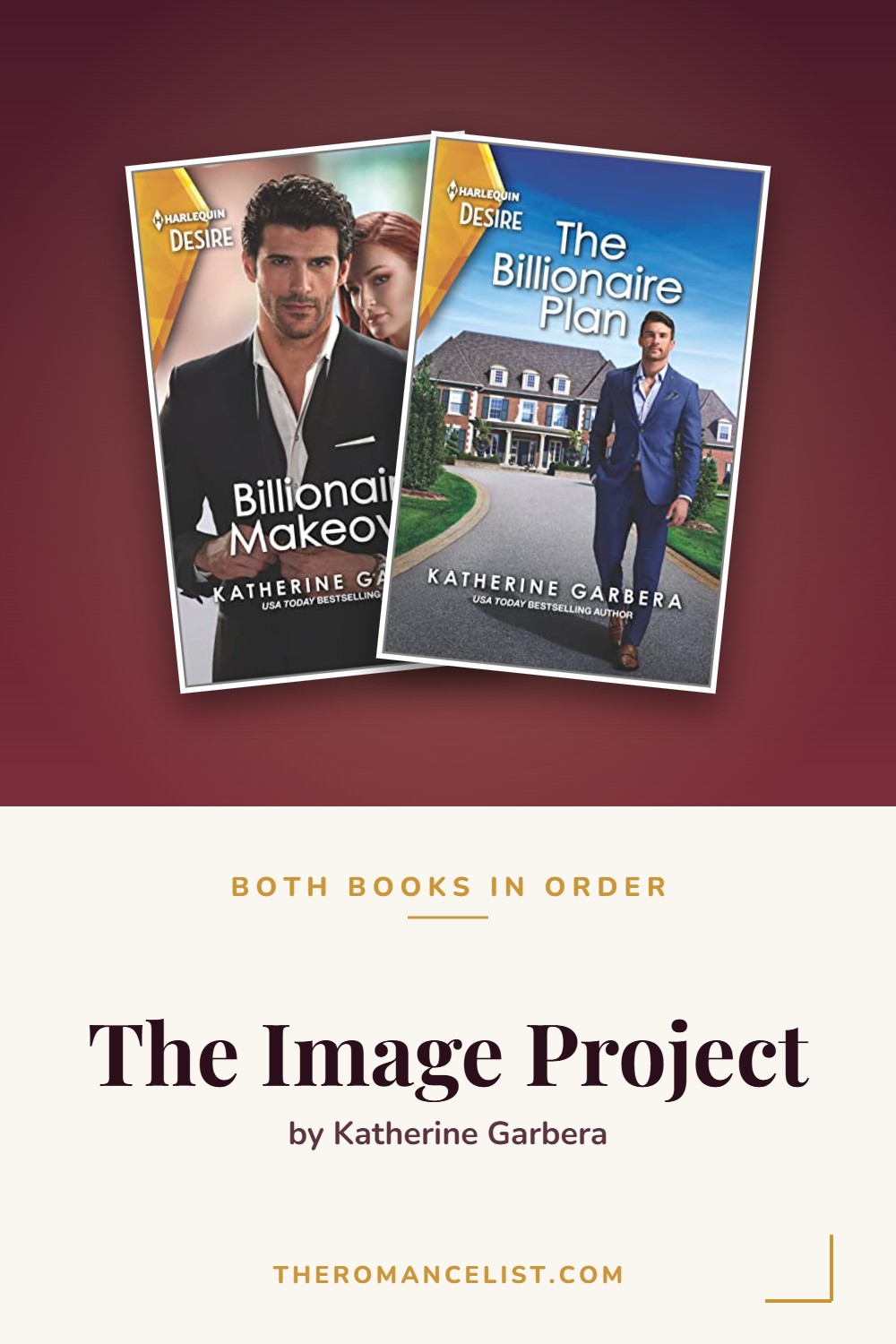 The Image Project by Katherine Garbera — books in order