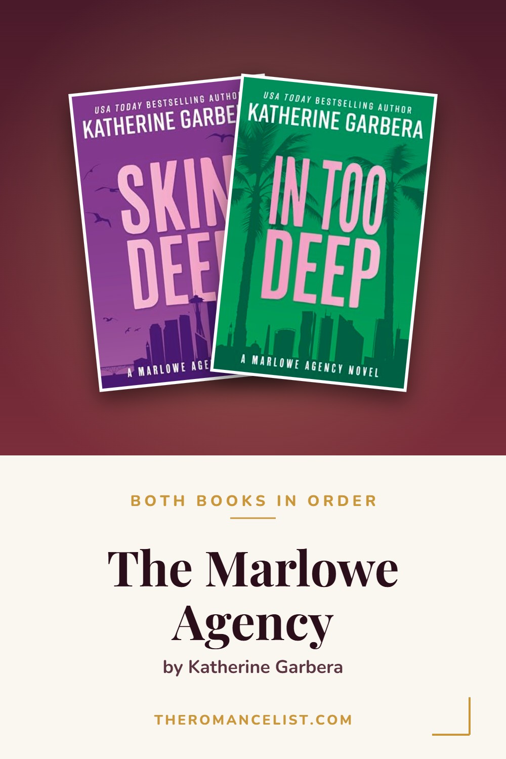 The Marlowe Agency by Katherine Garbera — books in order