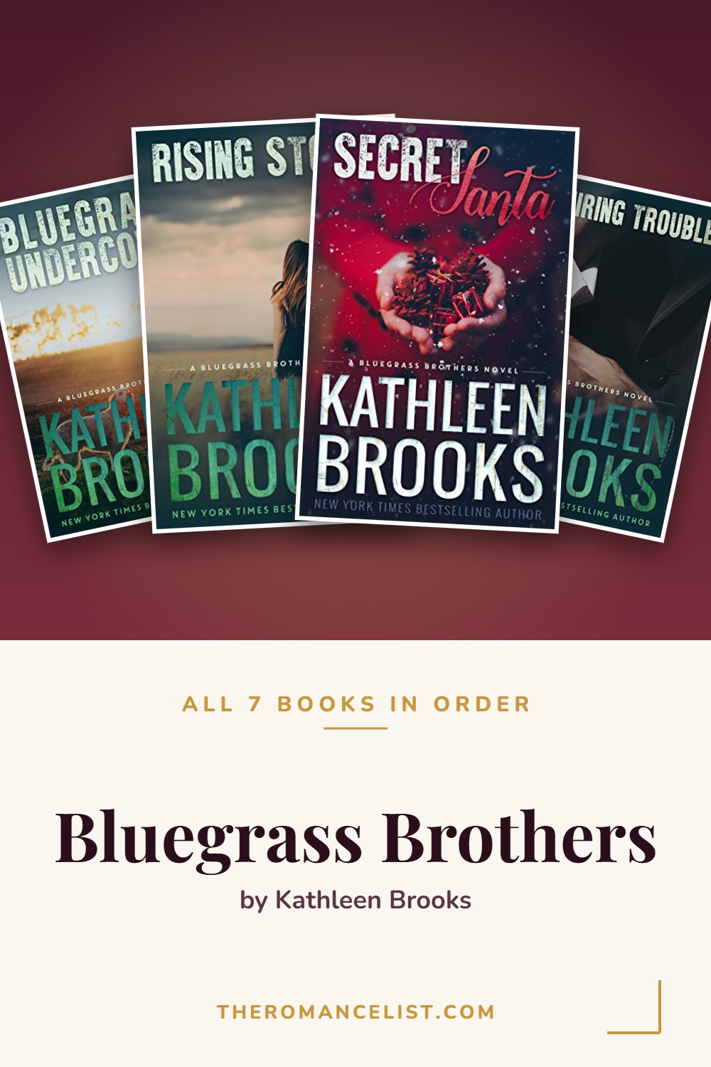 Bluegrass Brothers by Kathleen Brooks — books in order