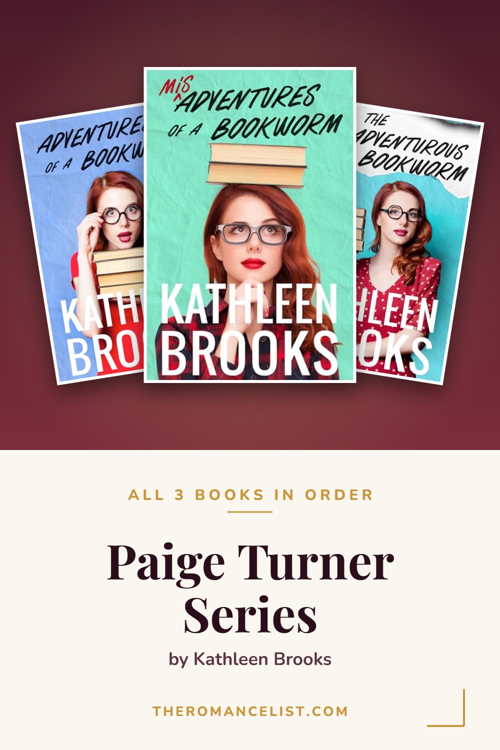Paige Turner Series by Kathleen Brooks — books in order