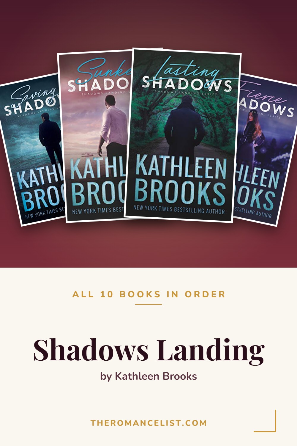 Shadows Landing by Kathleen Brooks — books in order