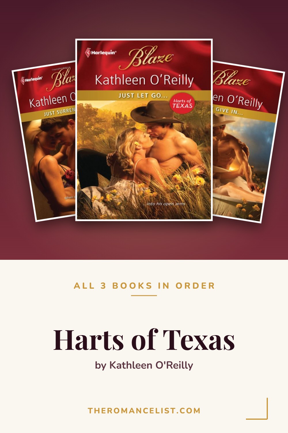 Harts of Texas by Kathleen O'Reilly — books in order