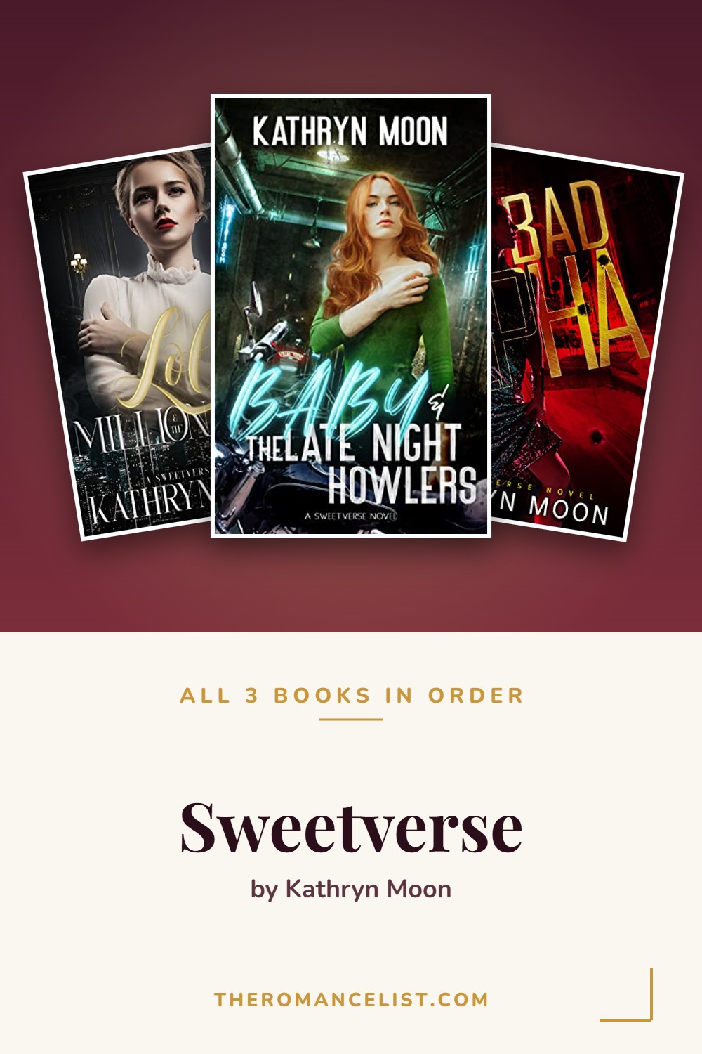 Sweetverse by Kathryn Moon — books in order