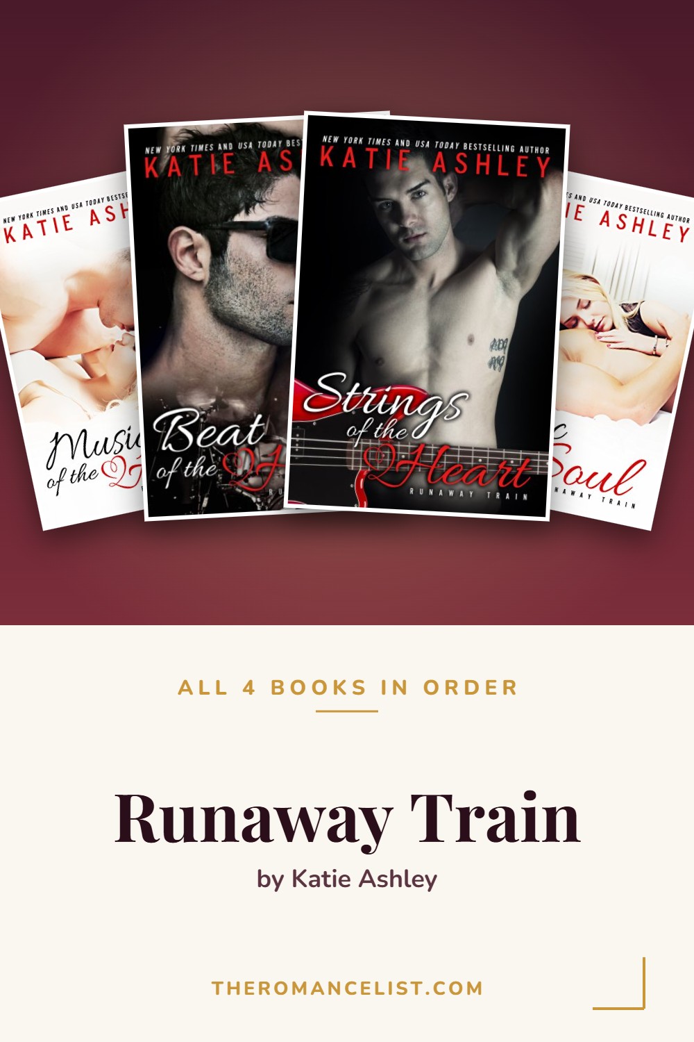 Runaway Train by Katie Ashley — books in order