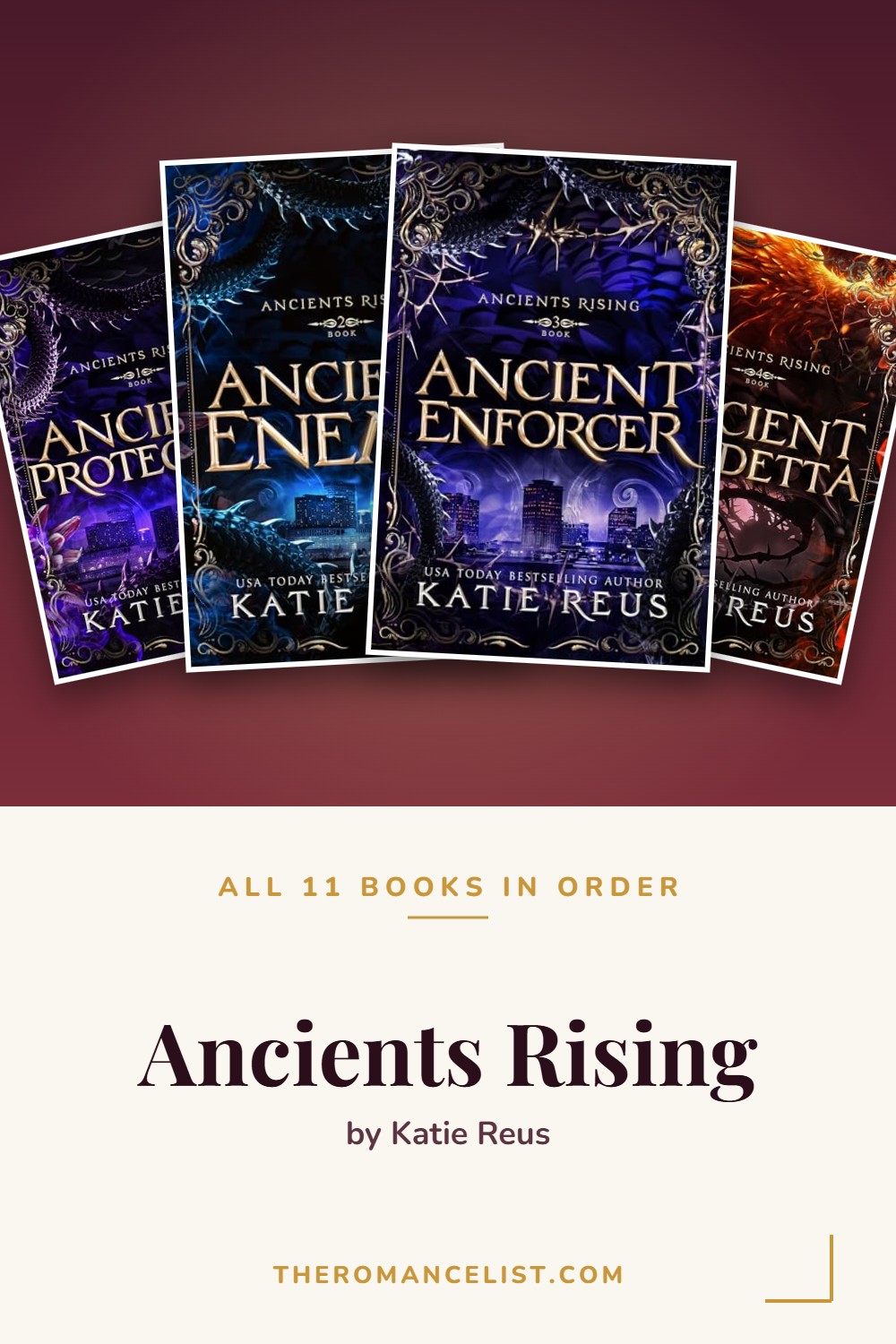 Ancients Rising by Katie Reus — books in order