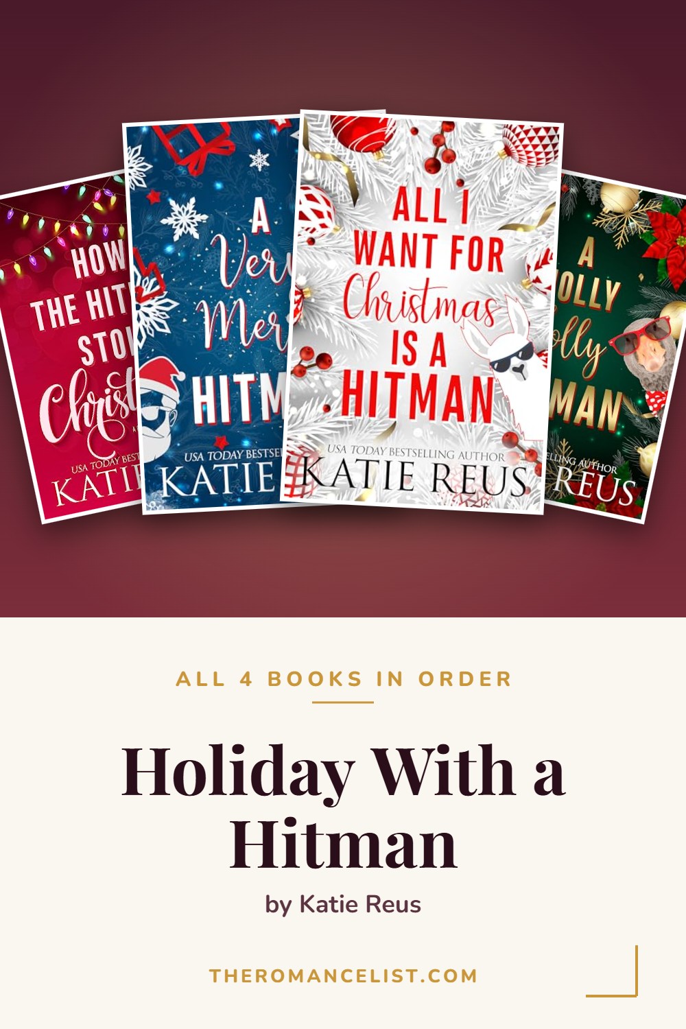 Holiday With a Hitman by Katie Reus — books in order