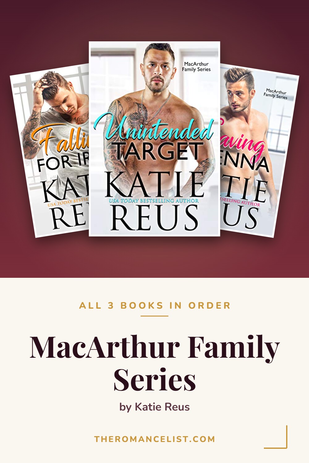 MacArthur Family Series by Katie Reus — books in order