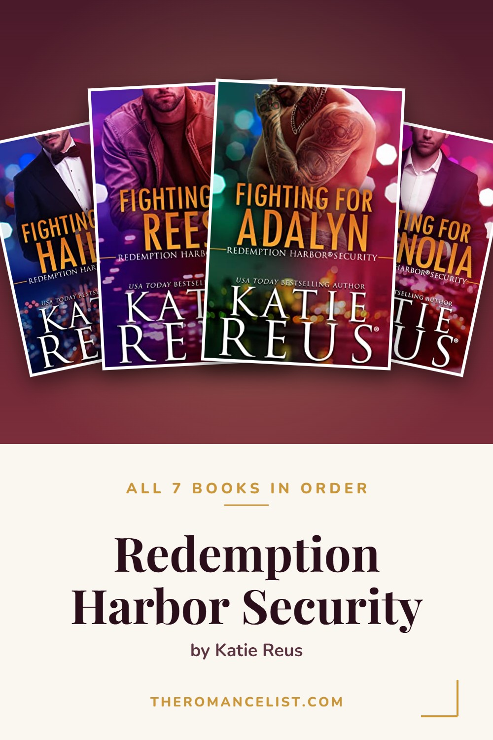 Redemption Harbor Security by Katie Reus — books in order