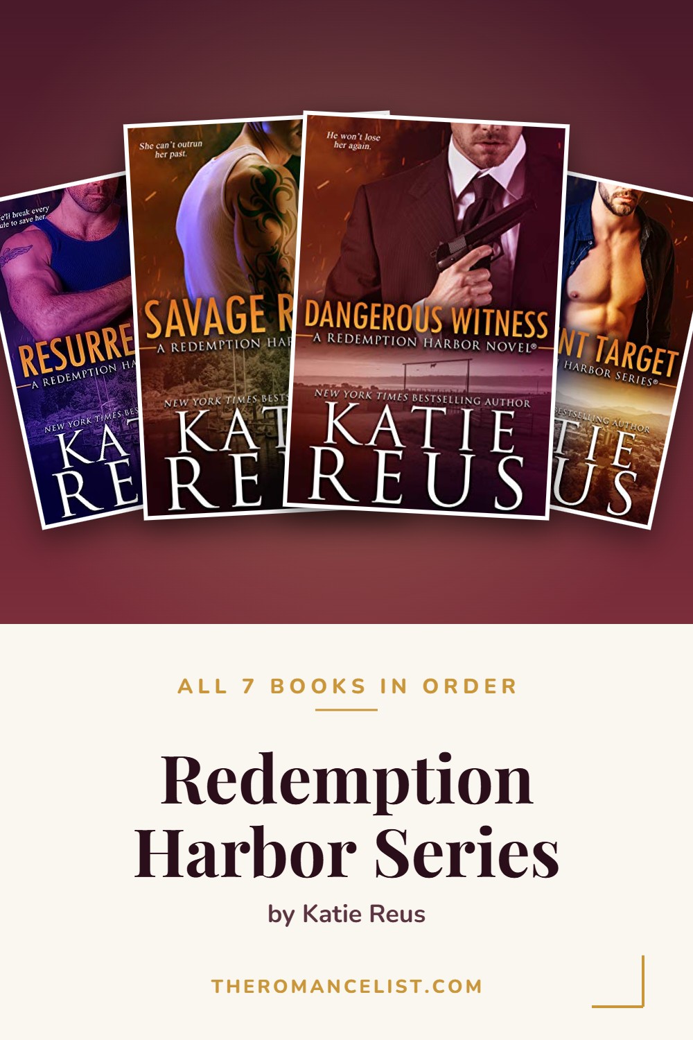 Redemption Harbor Series by Katie Reus — books in order