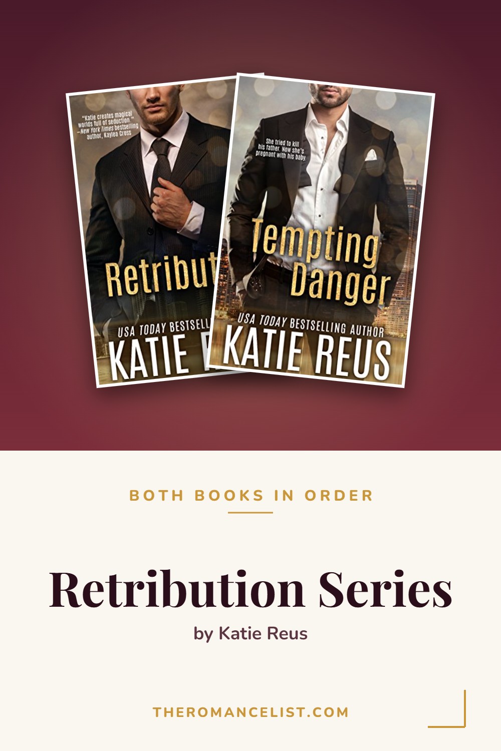 Retribution Series by Katie Reus — books in order