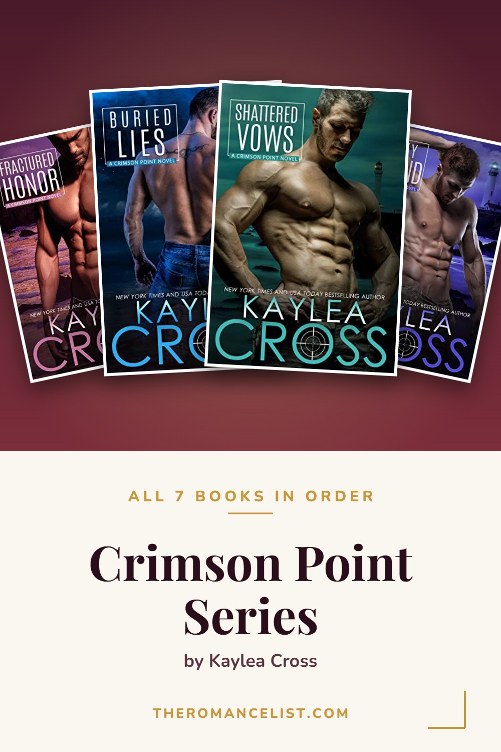 Crimson Point Series by Kaylea Cross — books in order