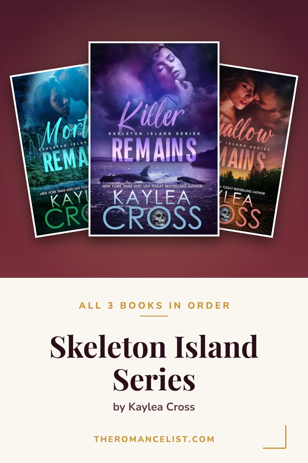 Skeleton Island Series by Kaylea Cross — books in order