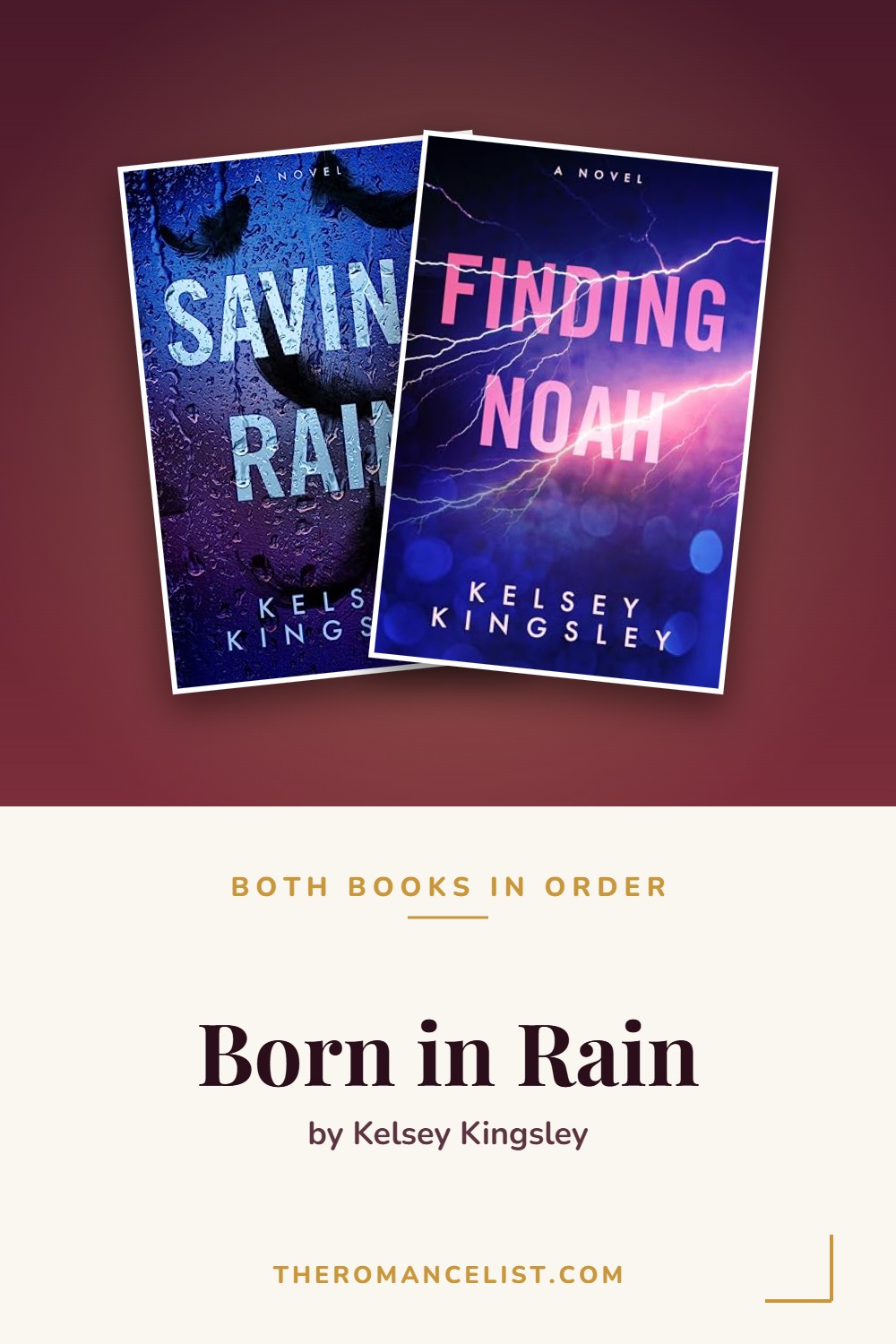 Born in Rain by Kelsey Kingsley — books in order