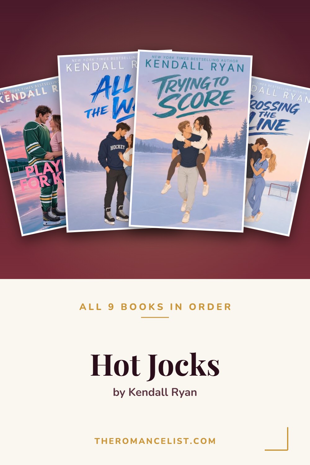 Hot Jocks by Kendall Ryan — books in order