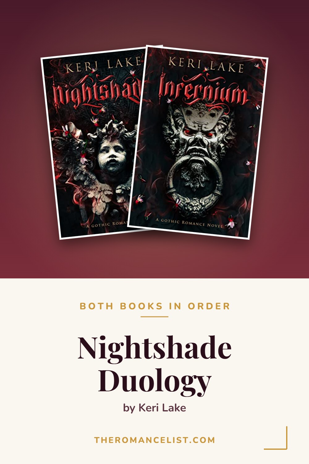 Nightshade Duology by Keri Lake — books in order