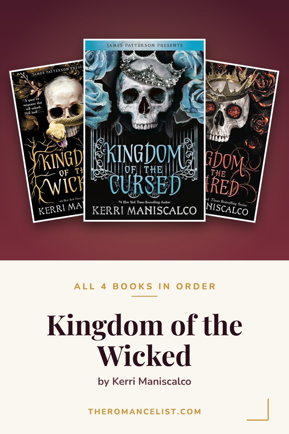 Kingdom of the Wicked by Kerri Maniscalco — books in order