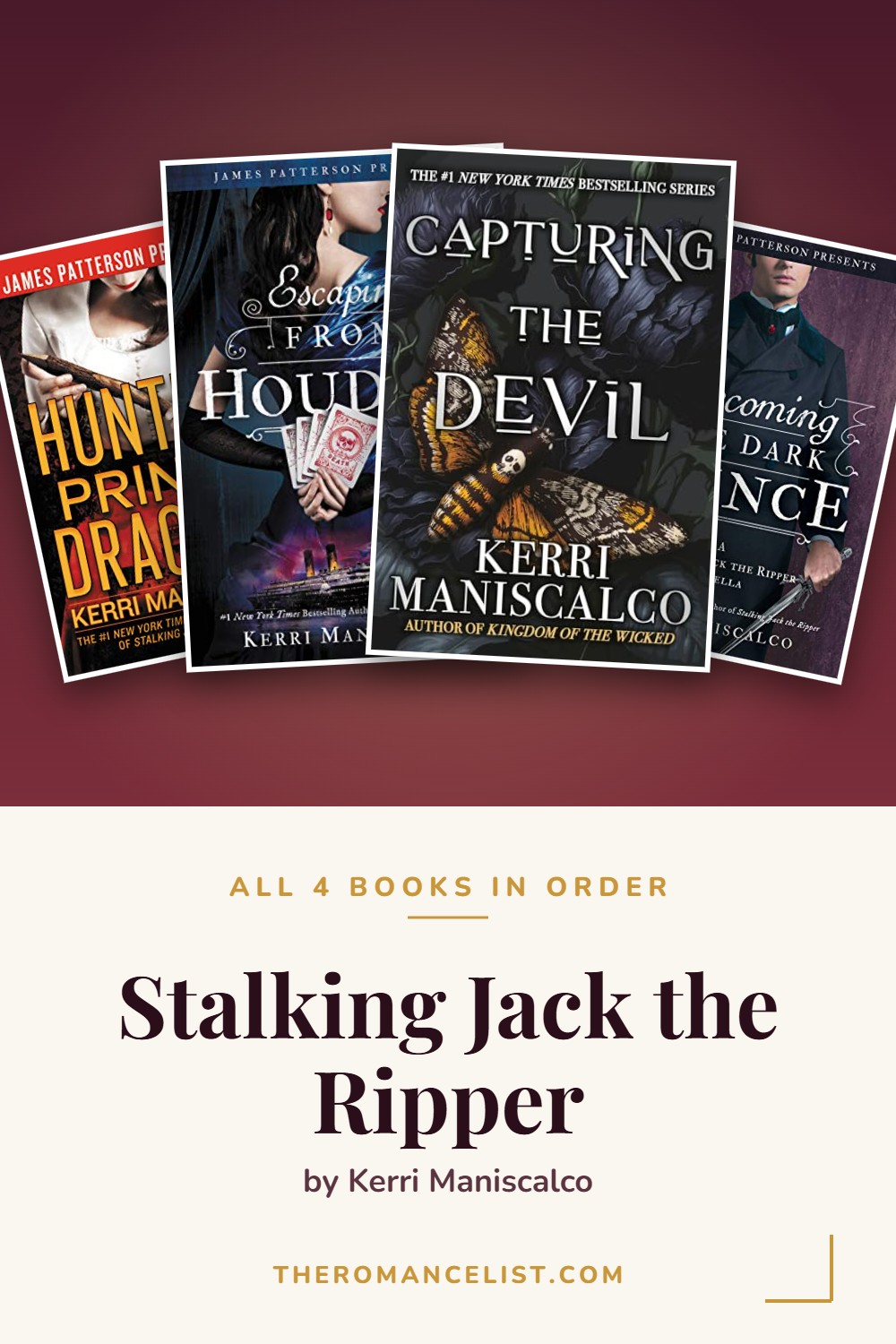Stalking Jack the Ripper by Kerri Maniscalco — books in order