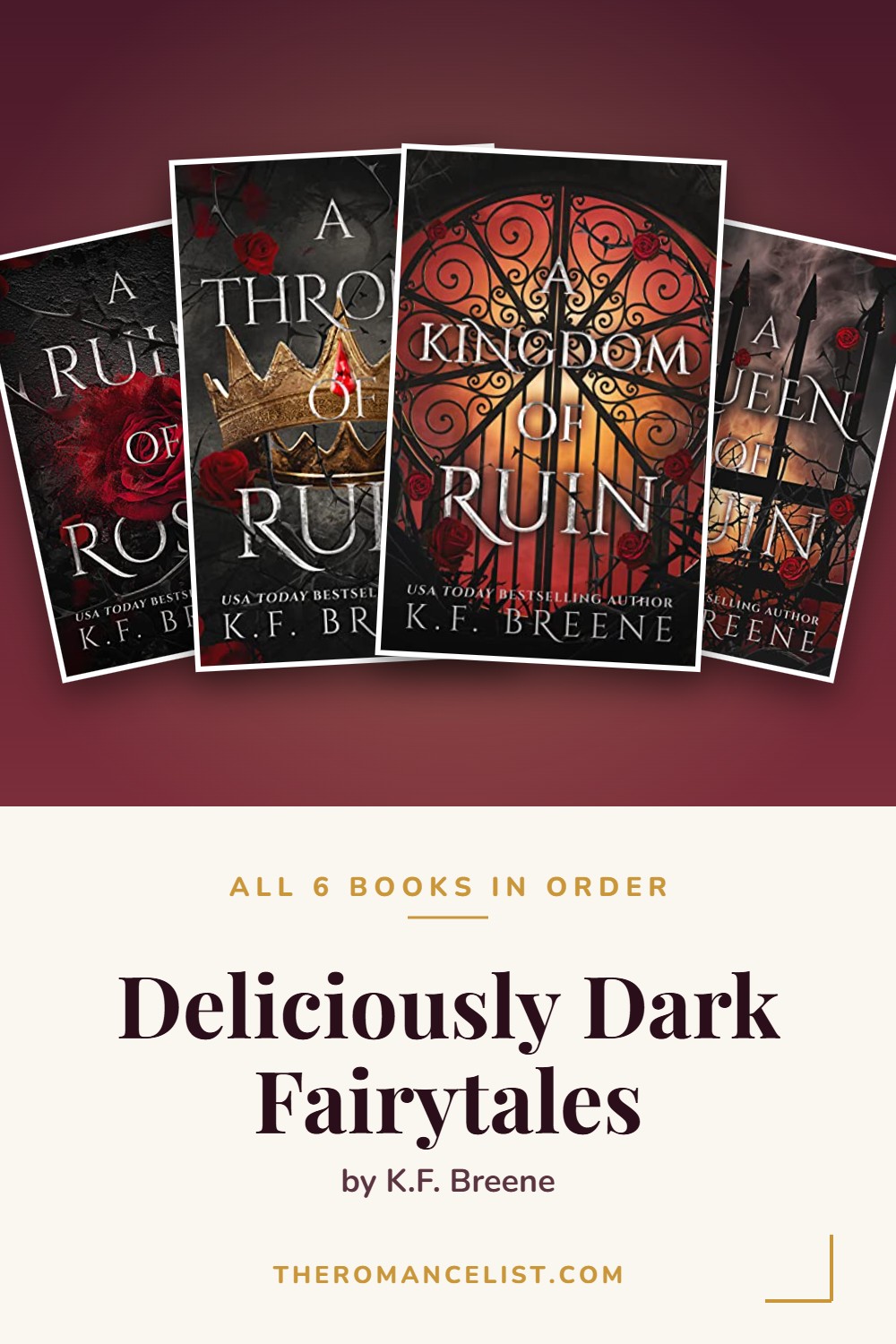 Deliciously Dark Fairytales by K.F. Breene — books in order