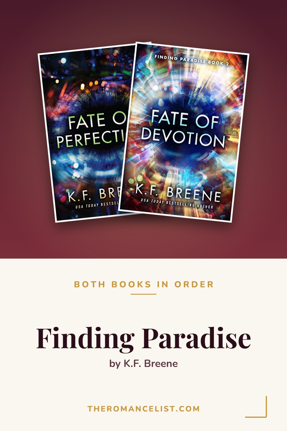 Finding Paradise by K.F. Breene — books in order