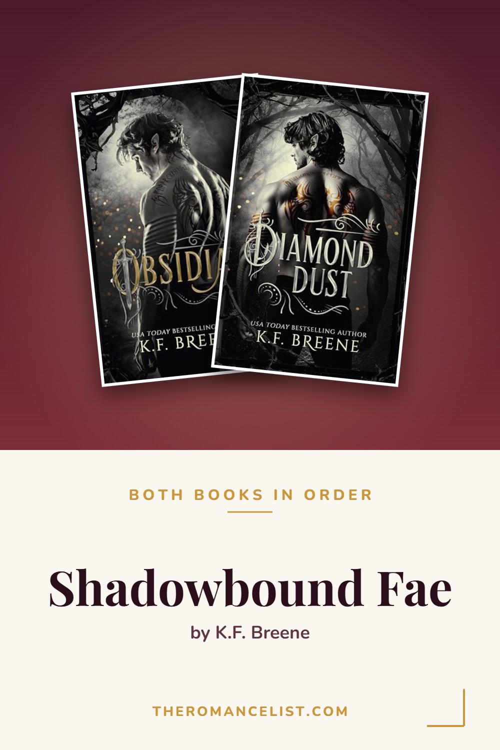 Shadowbound Fae by K.F. Breene — books in order