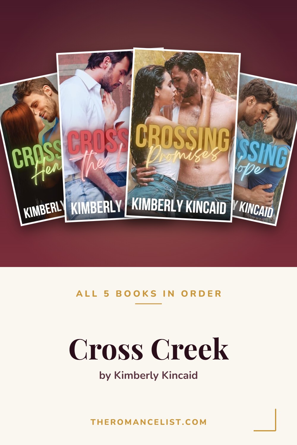 Cross Creek by Kimberly Kincaid — books in order