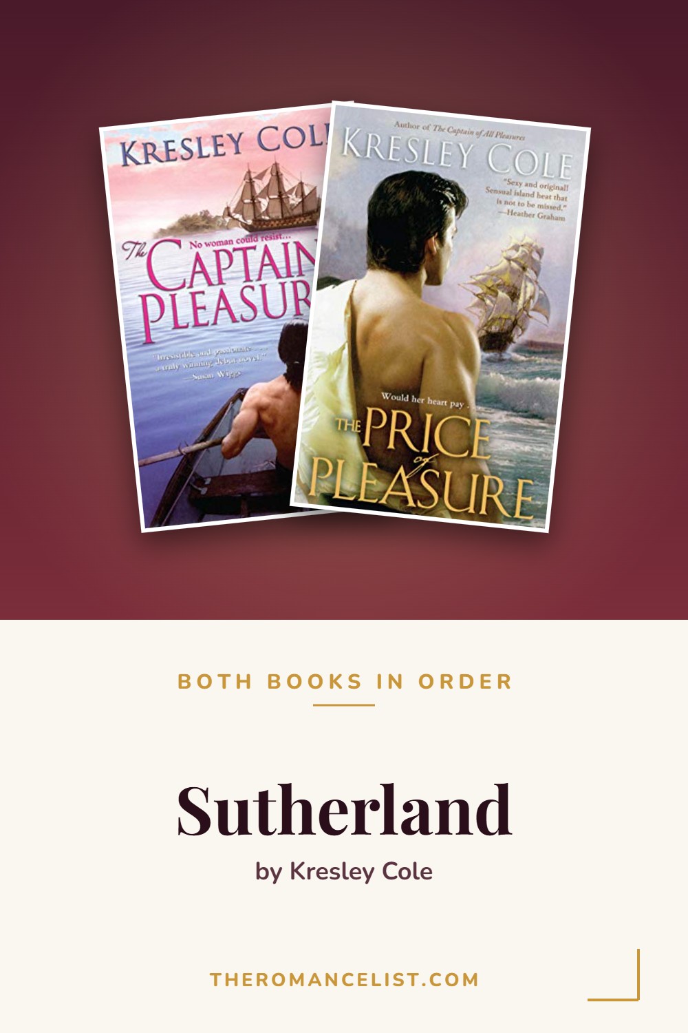 Sutherland by Kresley Cole — books in order