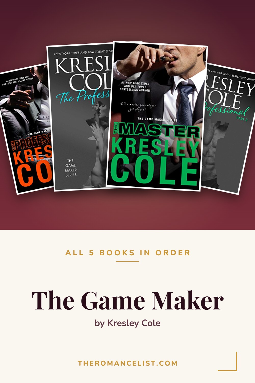 The Game Maker by Kresley Cole — books in order