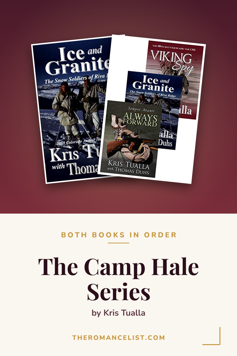 The Camp Hale Series by Kris Tualla — books in order