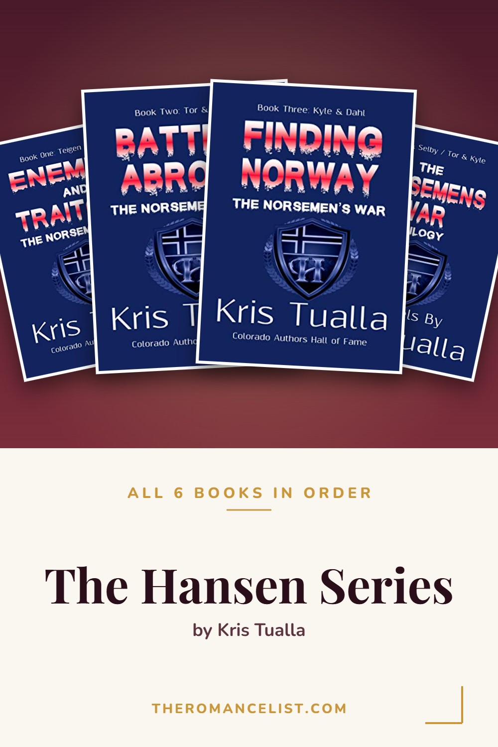 The Hansen Series by Kris Tualla — books in order