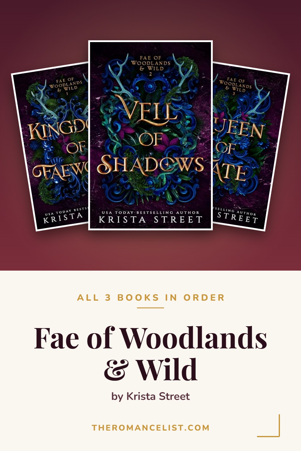 Fae of Woodlands & Wild by Krista Street — books in order