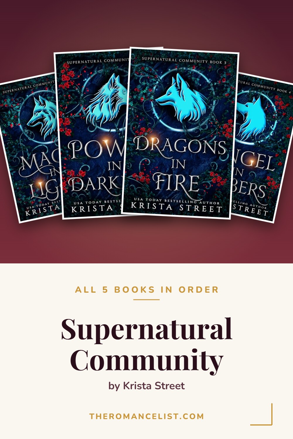 Supernatural Community by Krista Street — books in order
