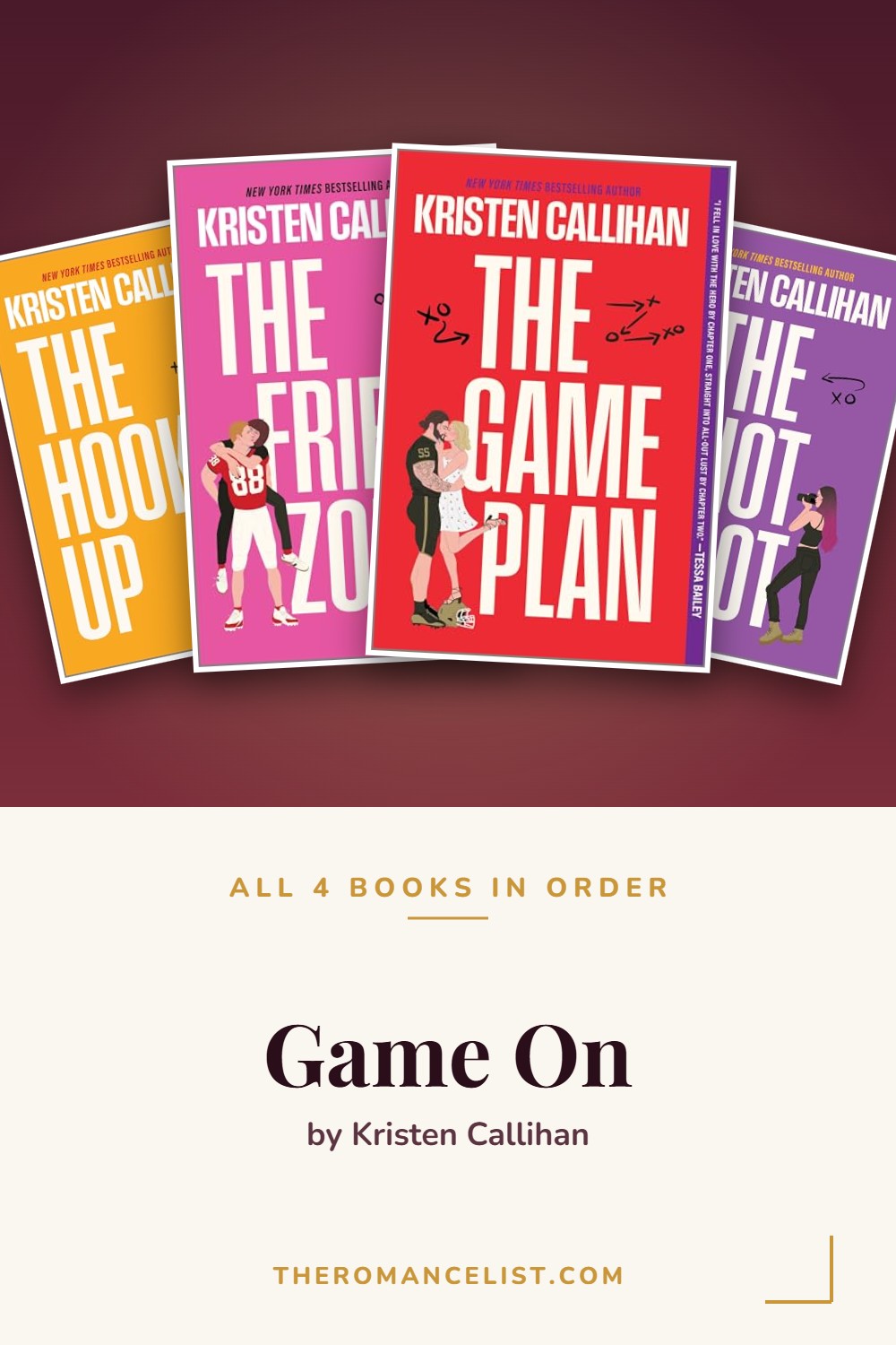 Game On by Kristen Callihan — books in order