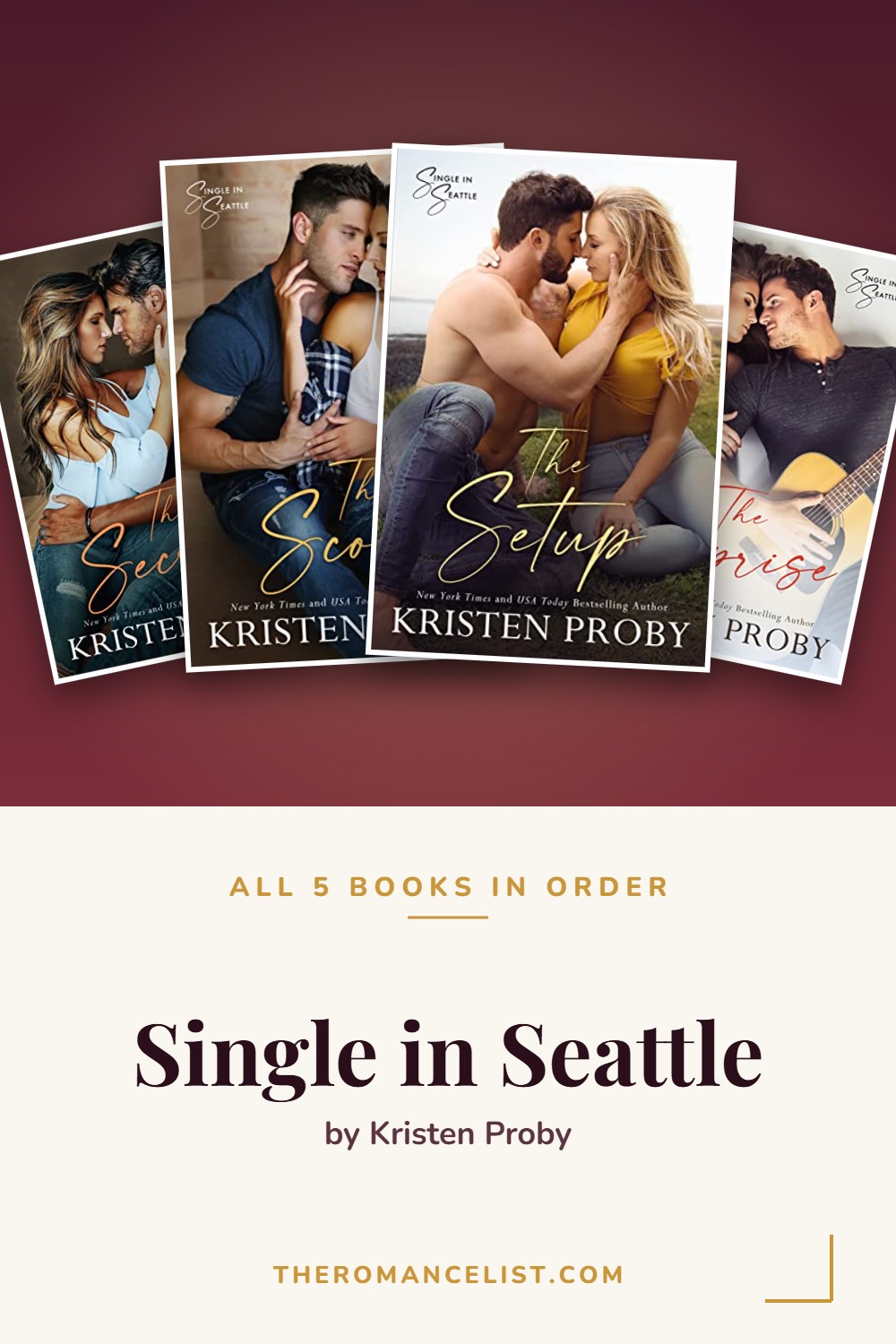 Single in Seattle by Kristen Proby — books in order