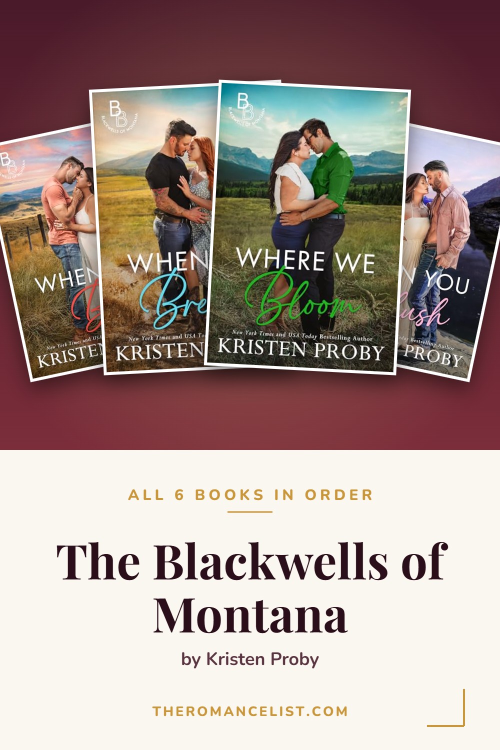 The Blackwells of Montana by Kristen Proby — books in order