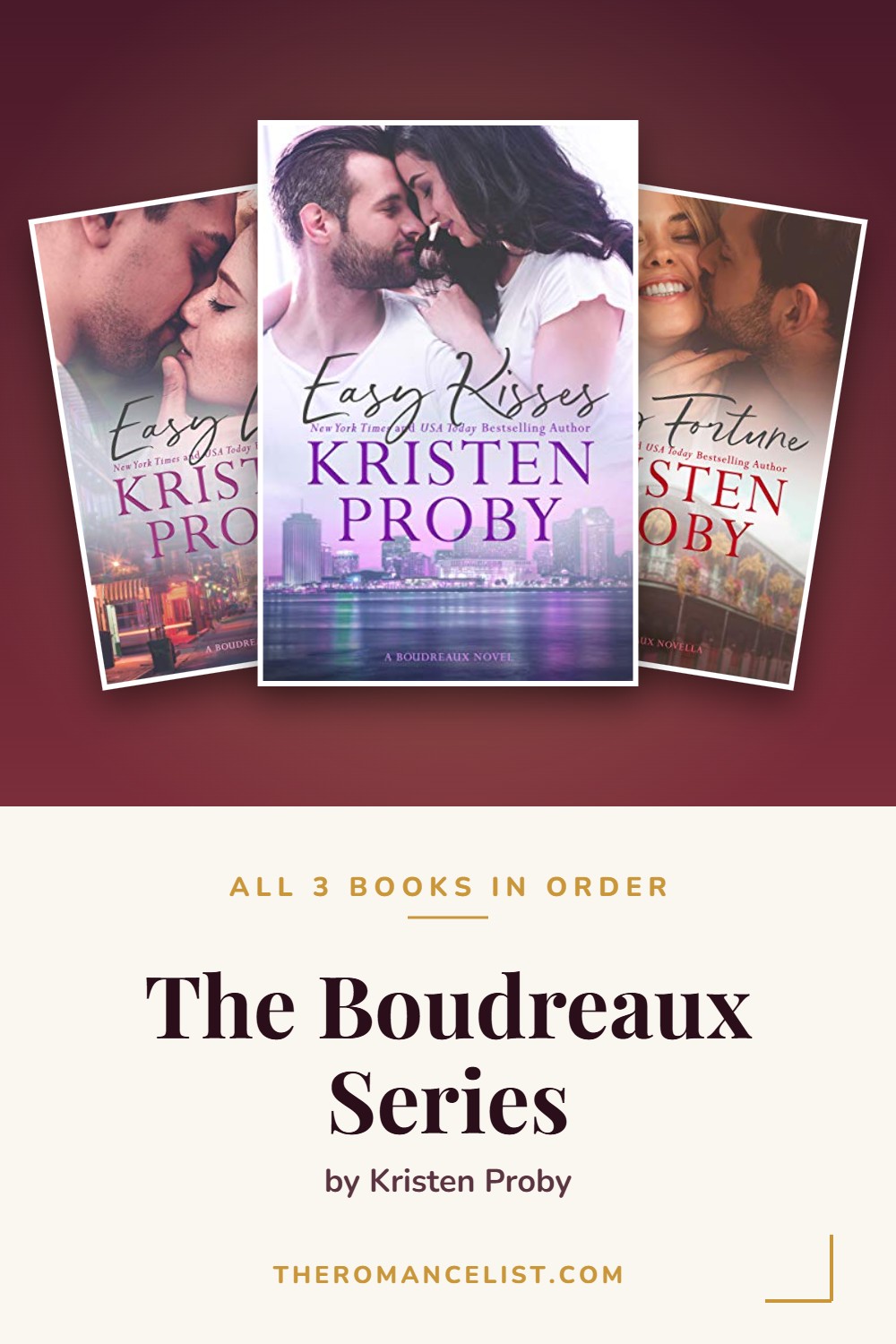 The Boudreaux Series by Kristen Proby — books in order