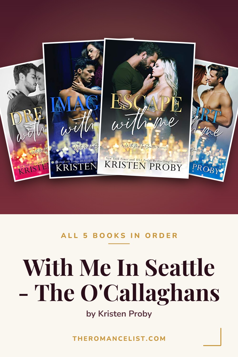With Me In Seattle - The O'Callaghans by Kristen Proby — books in order