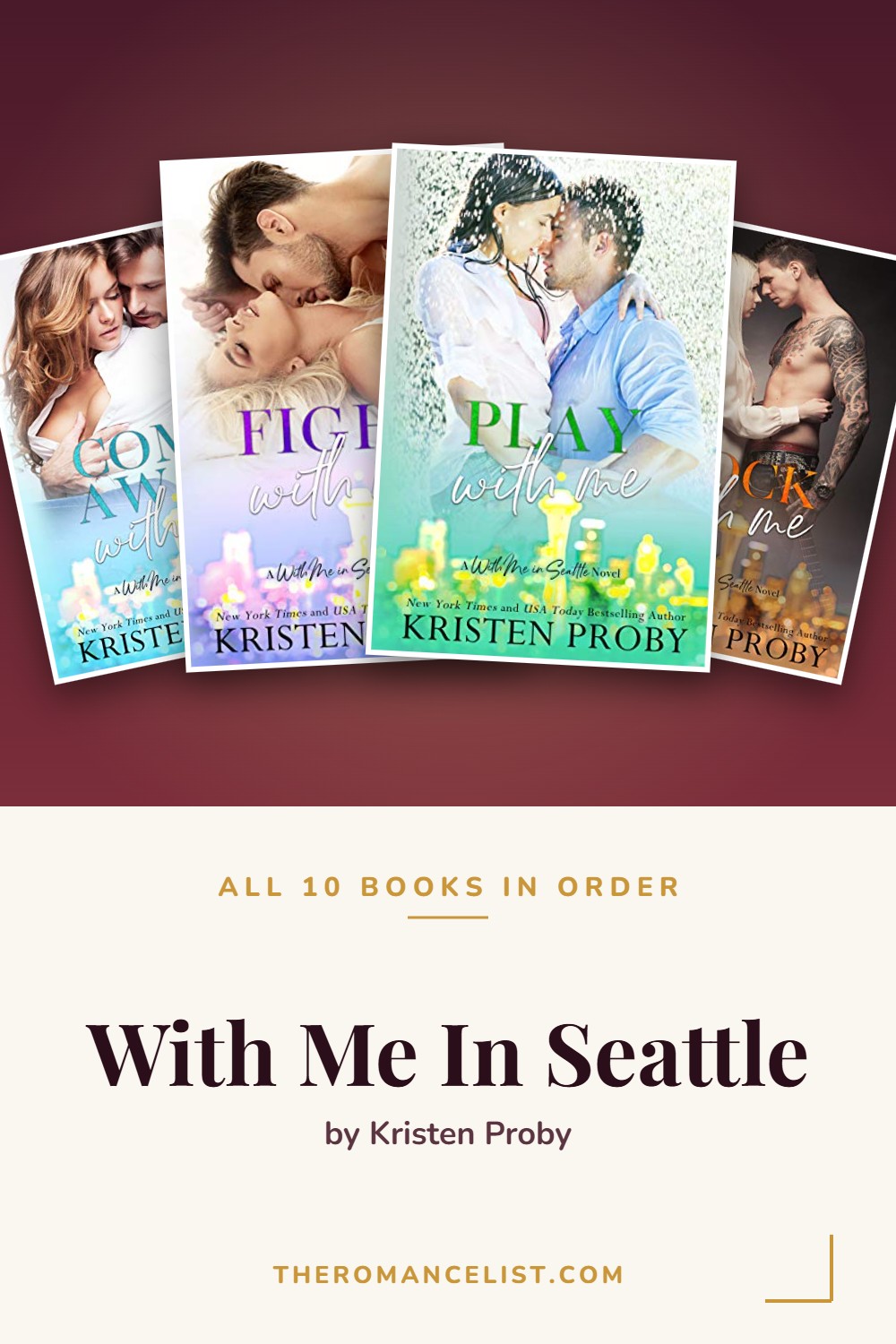 With Me In Seattle by Kristen Proby — books in order