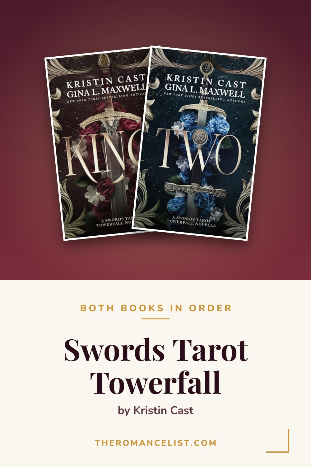 Swords Tarot Towerfall by Kristin Cast — books in order