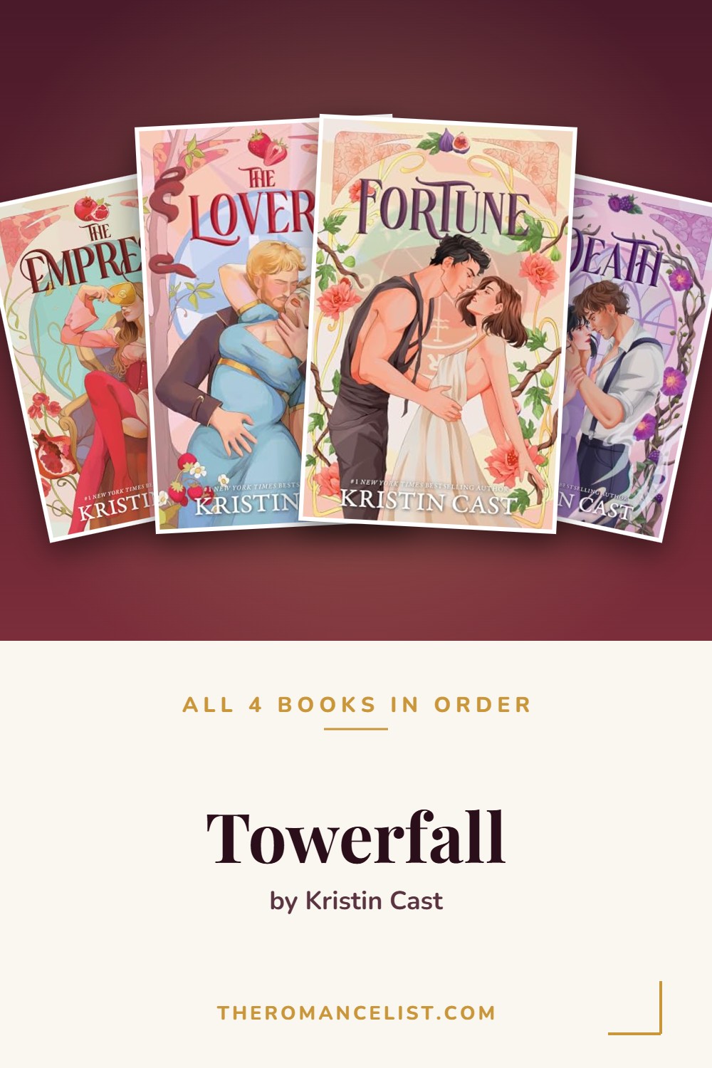 Towerfall by Kristin Cast — books in order