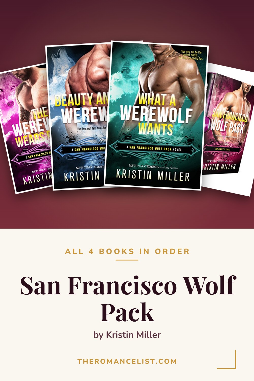 San Francisco Wolf Pack by Kristin Miller — books in order
