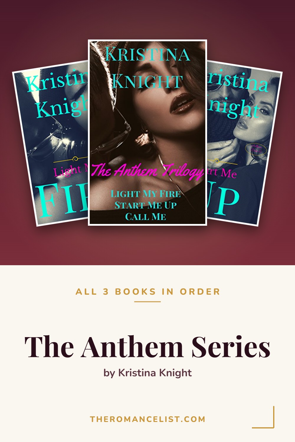 The Anthem Series by Kristina Knight — books in order
