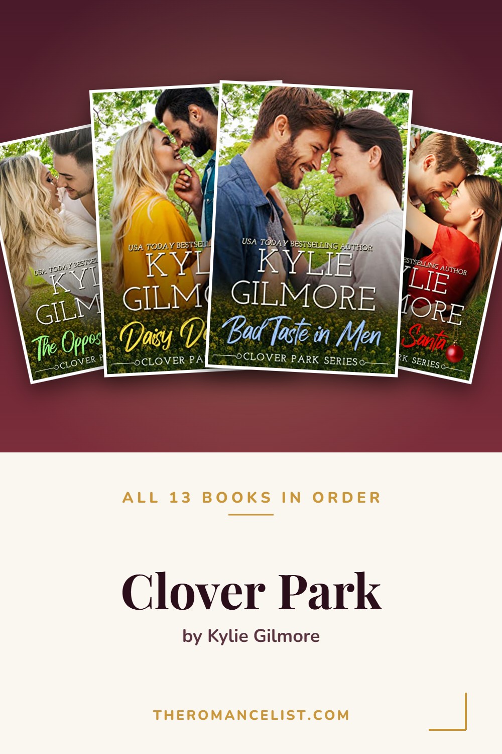 Clover Park by Kylie Gilmore — books in order