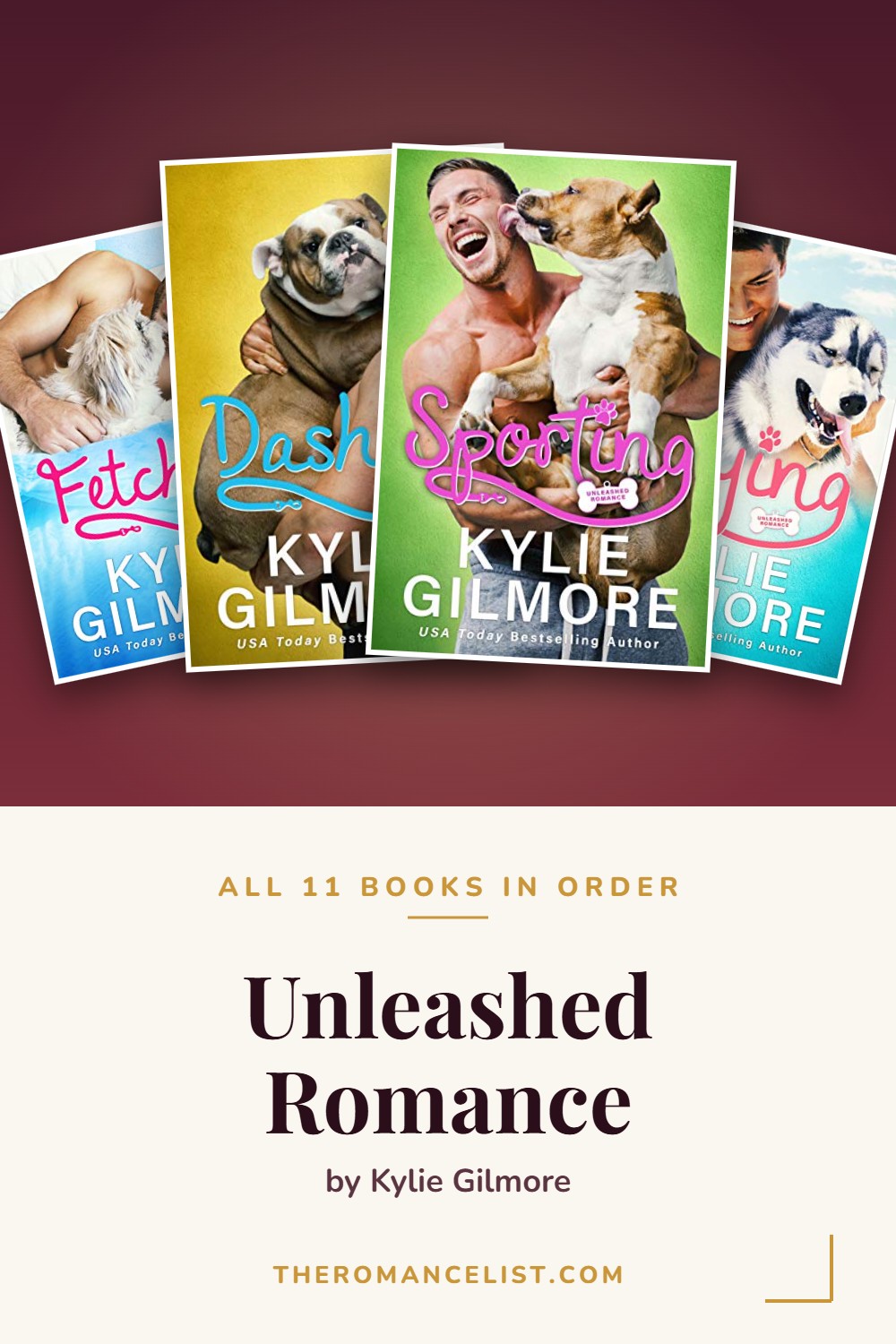 Unleashed Romance by Kylie Gilmore — books in order