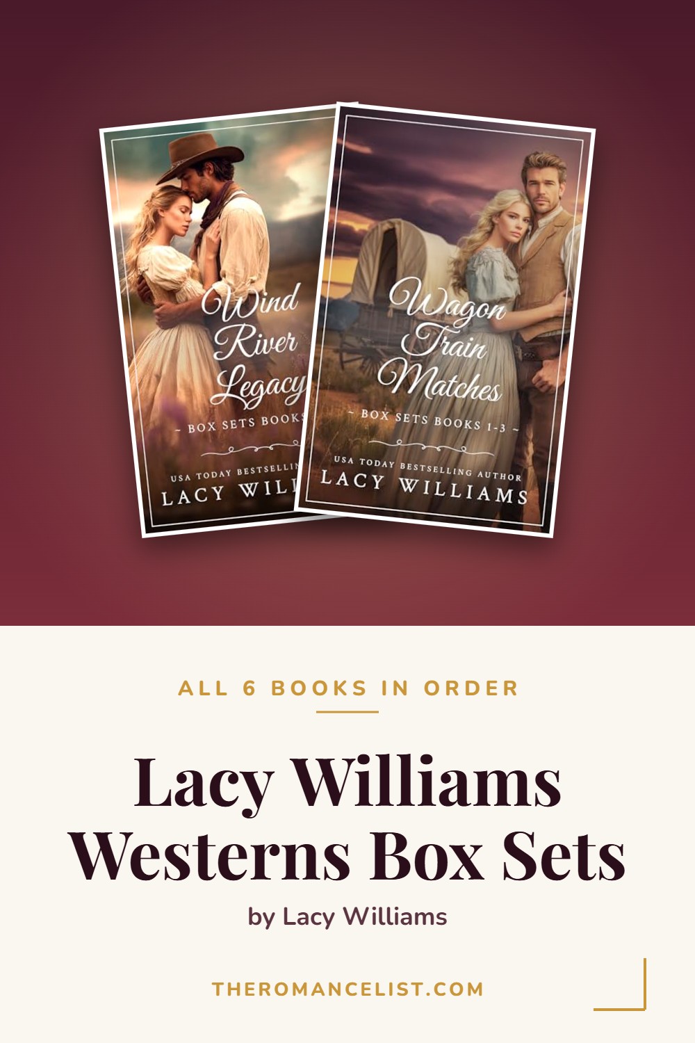 Lacy Williams Westerns Box Sets by Lacy Williams — books in order